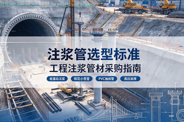临泽注浆管选型标准
