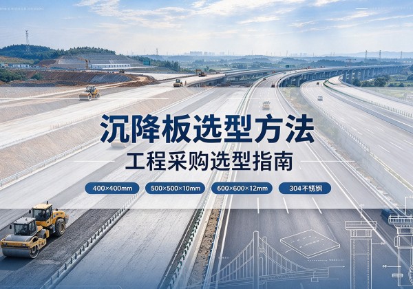 临泽沉降板选择方法